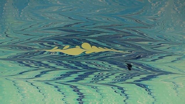 Эбру.Водная анимация.Художник Резеда Ахметова. смотреть онлайн
