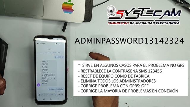 RESET DE FABRICA GPS TRACKER | GPS COBAN | ADMINPASSWORD13142324 | CORRIGE ERRORES | NO GPRS смотреть онлайн