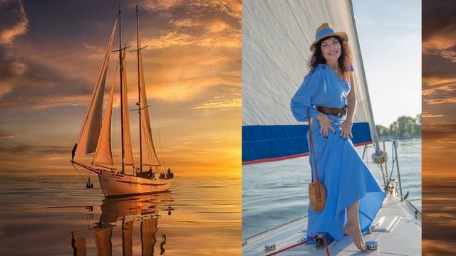Дина Лебедева-- Я рисую ночь. Яхта. --Вадим Усланов смотреть онлайн
