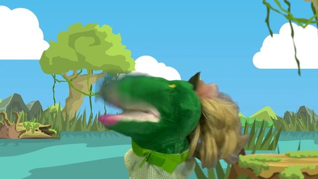 Mrs. Alligator Can Chomp | Greater Than and less Than Numbers | Jack Hartmann смотреть онлайн