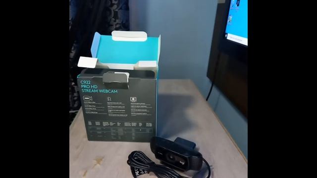 *UNBOXING WEBCAM C922 PRO LOGITECH*