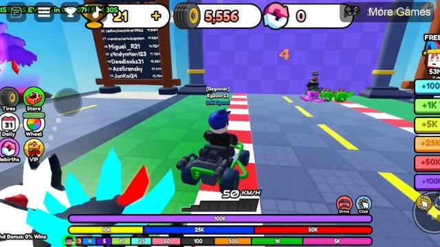 Симулятор гонок в роблокс! смотреть онлайн