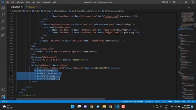 Sidebar Menu using Bootstrap & JS।। #sidebar #sidebar_menu #bootstrap смотреть онлайн