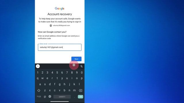 An email with a verification code was just sent to same email ||Can't Recovery Account смотреть онлайн