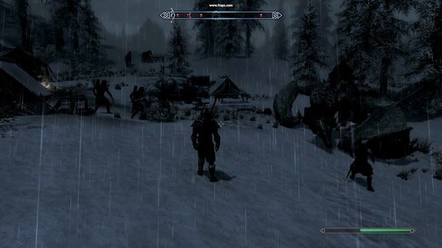Skyrim - Storm Call Shout смотреть онлайн