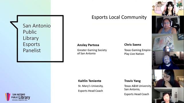 SAPL Adult Virtual Programming: Esports Panel Discussion, Episode 2 смотреть онлайн