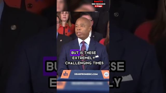 NYC Mayor Eric Adams says helps is not on the way #bordercrisis #ericadams #nyc #immigration смотреть онлайн