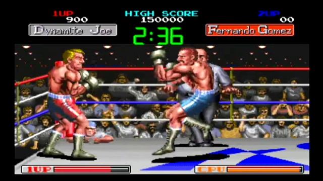 Final Blow - Arcade Gameplay - Taito 1988 смотреть онлайн