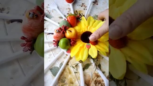 КУХОННОЕ ПАННО из одноразовых вилок и ложек смотреть онлайн