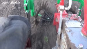 Обработка картошки самодельными ЁЖАМИ!!!