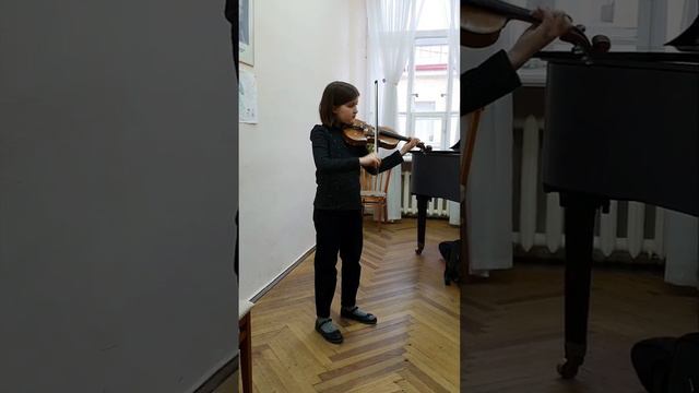 Косолапова Александра. Х.В. Глюк "Мелодия", П. Фиокко "Аллегро". I категория, 8 лет. смотреть онлайн