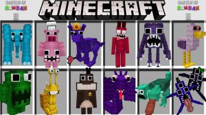 Мод на всех МОНСТРОВ из ДЕТСКИЙ САД БАНБАН 3 в МАЙНКРАФТ ! GARTEN OF BANBAN 3 MOD MINECRAFT ADDON