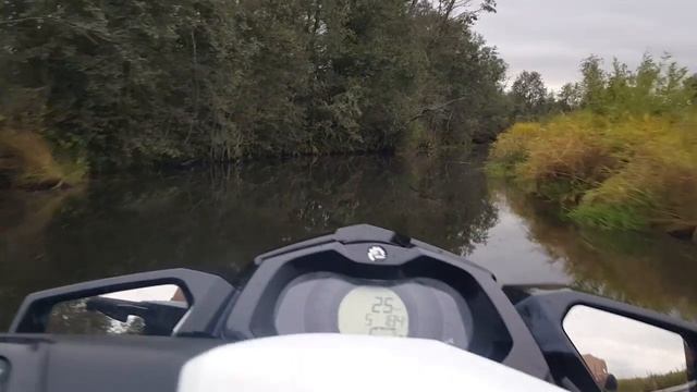 Покатушки по красивым местам на гидроцикле BRP GTI 130 SIA DOO Гидроцикл БРП смотреть онлайн