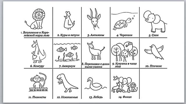 Сен-Санс "Карнавал животных" Угадайка смотреть онлайн