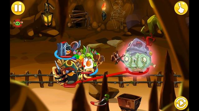 Angry Birds Epic #336 ПАСТЬ ВУЛКАНА 10 ПЕЩЕРА 19 Геймплей Walkthrough смотреть онлайн