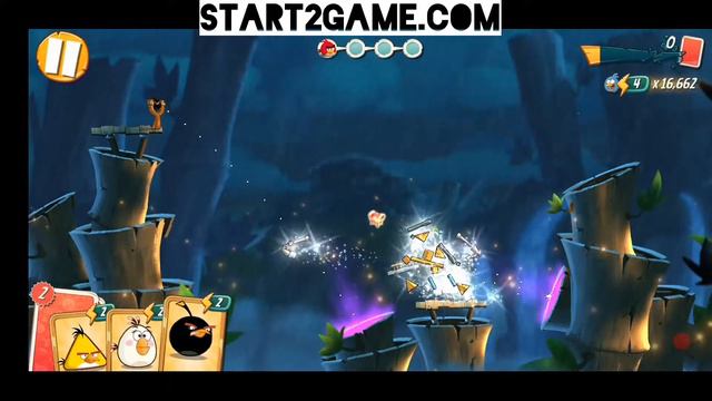 ANGRY BIRDS 2 == BEST GOOGLE PLAY GAMES == gameplay #6 == gameplay by start2game.com == смотреть онлайн