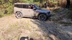 Jetour T2 Видео спуск с горы камера Андрея