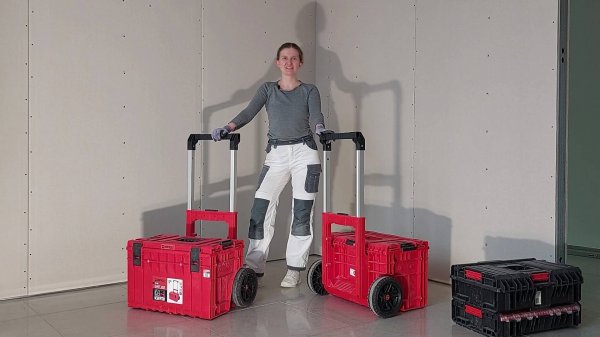 Ящик на колесах Qbrick System ONE Cart 2.0 Red Ultra HD