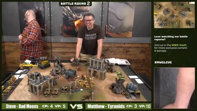 Our Last Live Batrep (for a while) - Orks vs Tyranids Warhammer 40k Live Battle Report смотреть онлайн