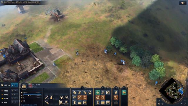 Age of Empires 4 - 1v7 INSTANT KILL смотреть онлайн