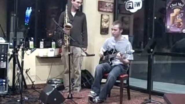 Dalton Mathews - Deja Brew - Guitar/Sax Jam смотреть онлайн