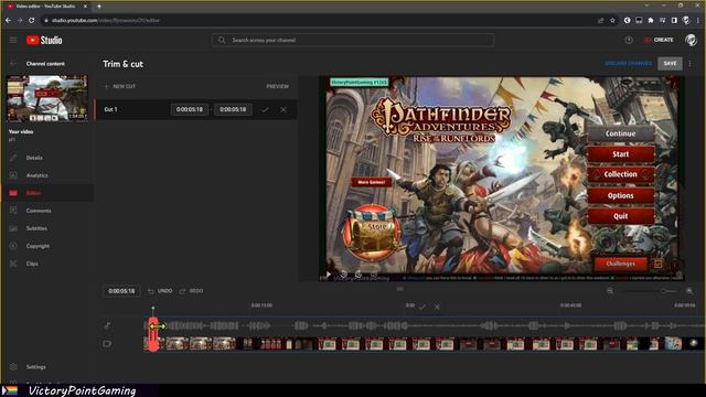 Edit your videos in YouTube Studio - simple easy trim and cut #youtubestudio #editing #howto смотреть онлайн