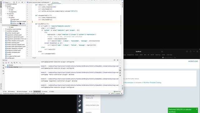 Argo Workflows Plugin Demo смотреть онлайн