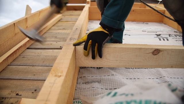 Утепление скатной кровли вермикулитом/Insulation of Pitched Roofs With Vermiculite смотреть онлайн