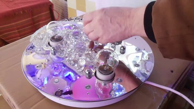 СБОРКА ПОДКЛЮЧЕНИЕ МАЛОЙ ПОТОЛОЧНОЙ ЛЮСТРЫ БУШЕ! смотреть онлайн