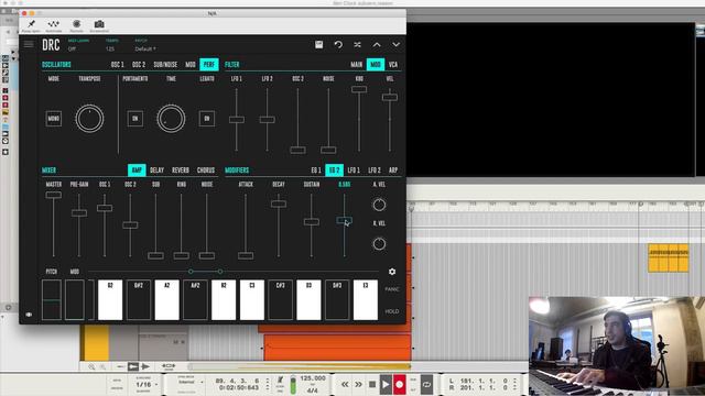 How to make the bass sound from Ben Klock - 'Subzero' in DRC смотреть онлайн