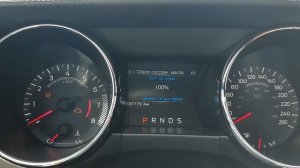 Сброс счётчика замены масла на  Ford Mustang GT 5.0 2017 года.