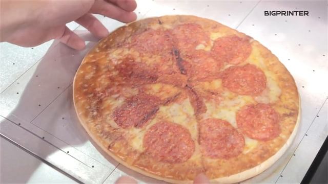 First printer printing food (pizza) смотреть онлайн