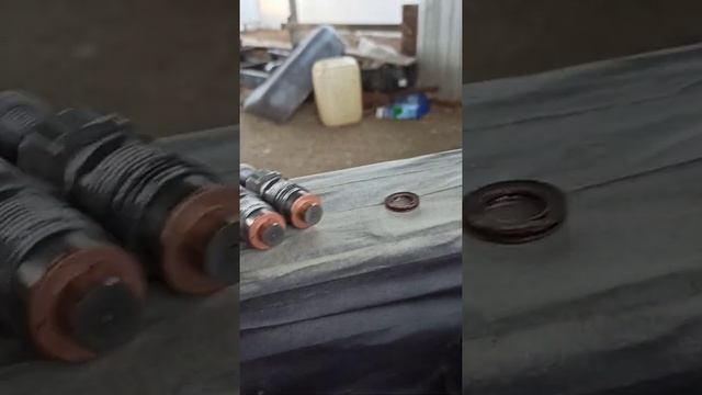 Как достать медную шайбу из под форсунок смотреть онлайн