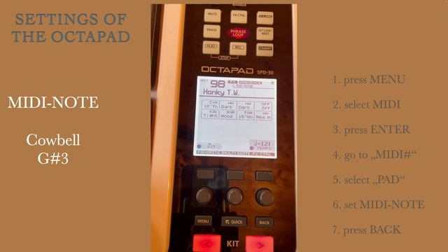 #OCTAPAD AS A MIDI KEYBOARD #MIDI CONTROLLER, PLAY #HONKY TONK WOMEN. Accompany others with #SPD-30 смотреть онлайн