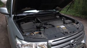 Toyota Land Cruiser 200 V8 4.5 D-4D 235PS Engine Sound TEST