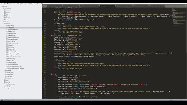 Bài 44 : PHP CSS Mysqli | Lưu thông tin thanh toán MOMO смотреть онлайн