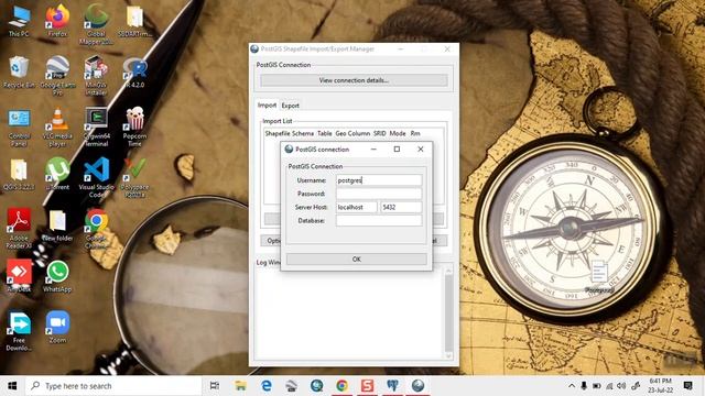 How to import shapefile in PostGIS || PostgreSQL смотреть онлайн