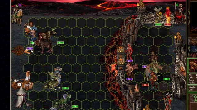 Heroes 3 Multiplayer Final Battle: Fortress vs Inferno (Random Map) смотреть онлайн