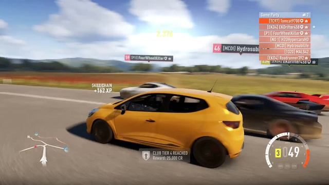 Forza Horizon 2 | Renault Clio RS vs Supercars Online Drifting | With EKDrifter458 смотреть онлайн