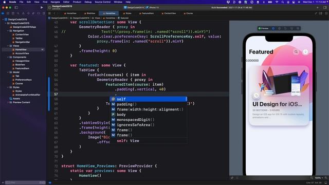 Carousel with 3D Rotation and Parallax in SwiftUI смотреть онлайн