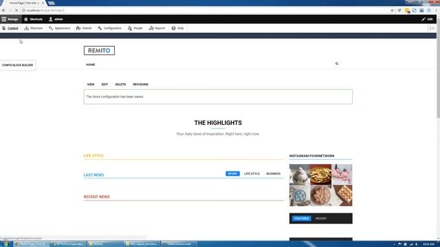 Remito - Responsive Magazine News Drupal Theme - Existing Installtion смотреть онлайн