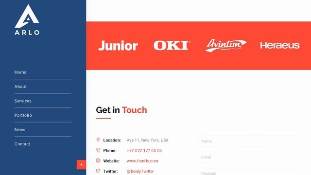 Arlo | Portfolio WordPress Theme | Themeforest Templates смотреть онлайн