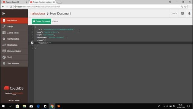[TBD-A] CouchDB Tutorial