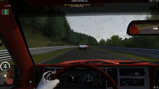 Assetto Corsa - Jeep Cherokee XJ 1984 - race at the nurburgring. смотреть онлайн