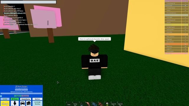 How to change your RP Name in roblox high school glitch [Roblox] (Patched) смотреть онлайн