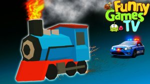 УБЕГАЕМ ОТ ПОЛИЦИИ #2 Игра   про полицейскую машинку преступников   Гонки на тачках