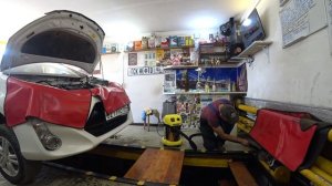 Karcherc WD 3 P S V-17/4/20 Идеальная чистота в гараже.