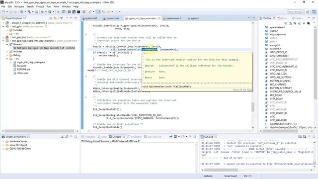 FPGA SoC Zynq 7000 (lesson 9): Interrupt Controller And AXI GPIOs