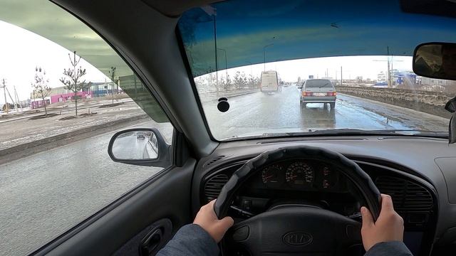 2006 KIA Spectra: POV Test Drive, Interior, Exterior