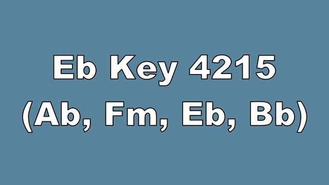 Eb Key 4215 Ab, Fm, Eb, Bb смотреть онлайн